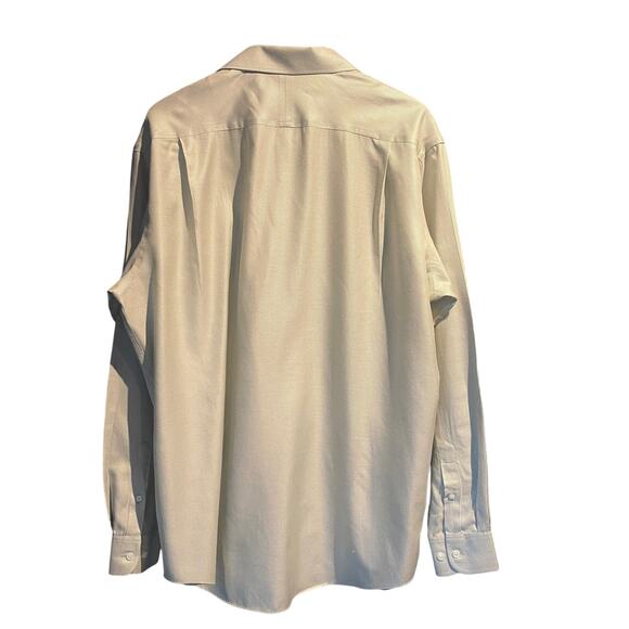 Jos.A.Banks Reserve Dress Shirt Size 17-37 Traditional Fit Wrinkle Free Cotton - Picture 2 of 4